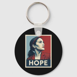 Aoc Alexandria Ocasio Cortez 2028 für den Präsiden Schlüsselanhänger
