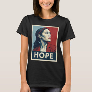 Aoc Alexandria Ocasio Cortez 2028 für den Präsiden T-Shirt