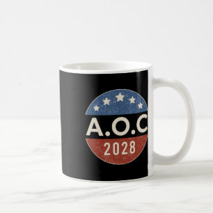 Aoc Alexandria Ocasio Cortez 2028 für Präsident El Kaffeetasse