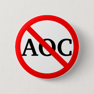 AOC Alexandria Ocasio Cortez Button