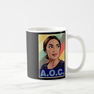 Aoc Alexandria Ocasio-cortez First Female Presiden Kaffeetasse