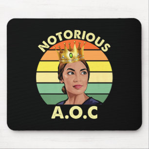Aoc Alexandria Ocasio-cortez First Female Presiden Mousepad