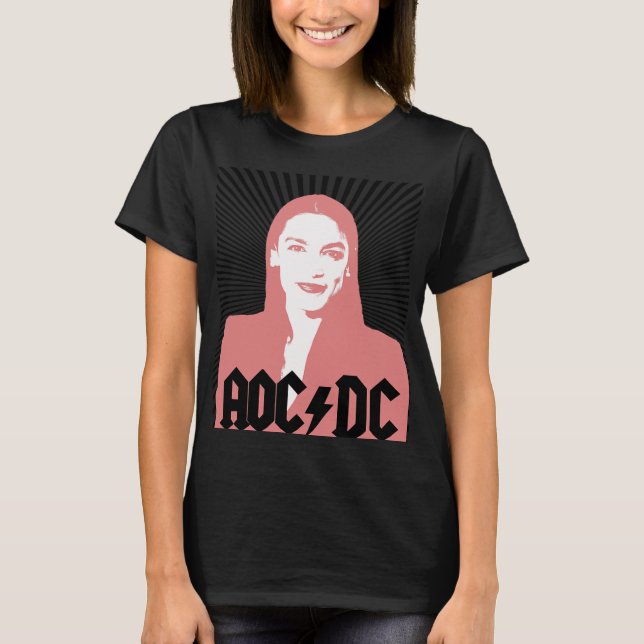 Aoc - Andria Ocasio-cortez - Latina Congress  T-Shirt (Vorderseite)