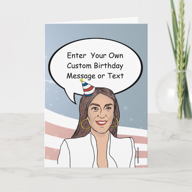 AOC Birthday Card Karte (Vorderseite)