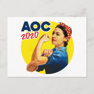 AOC die Nieterin 2020 Postkarte