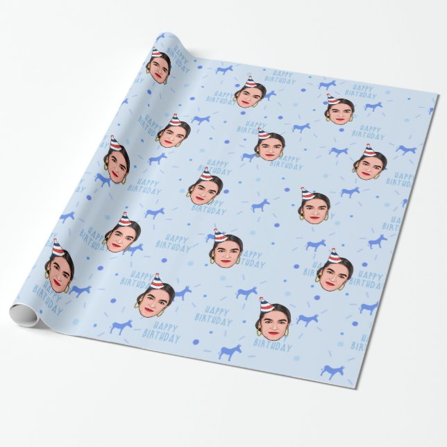 AOC GEBURTSTAG GESCHENKPAPIER (Ungerollt)