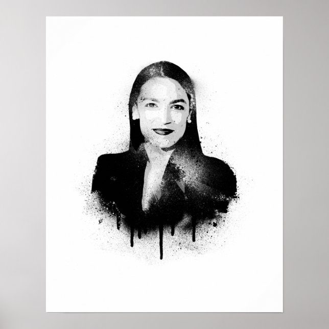AOC Graffiti-Kunst Poster (Vorne)