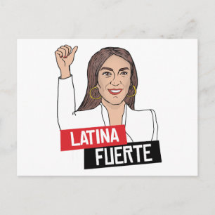 AOC Latina Fuerte Postkarte