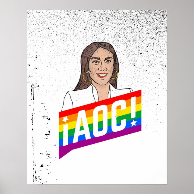 AOC LGBT STOLZ POSTER (Vorne)