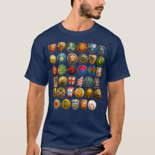 AOE II All Civilizations Simplified T-Shirt