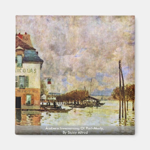 Ãœberschwemmung von Hafen-Mergeligem, durch Sisl Magnet