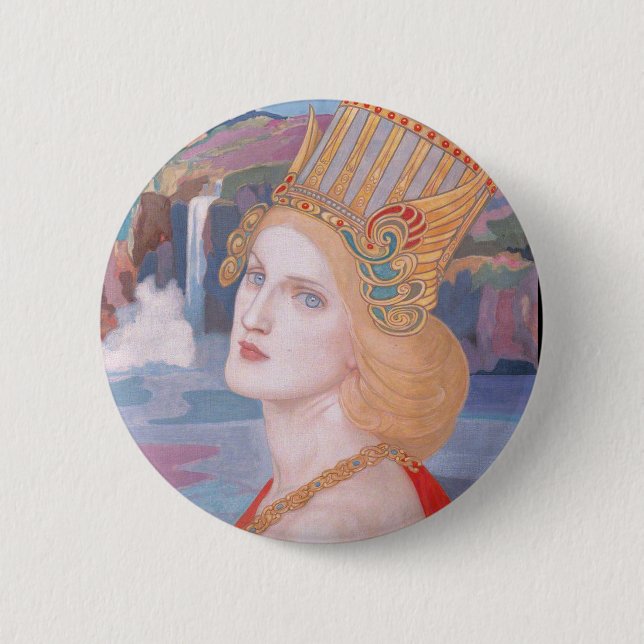 Aoife, c. 1914 von John Duncan Button (Vorderseite)