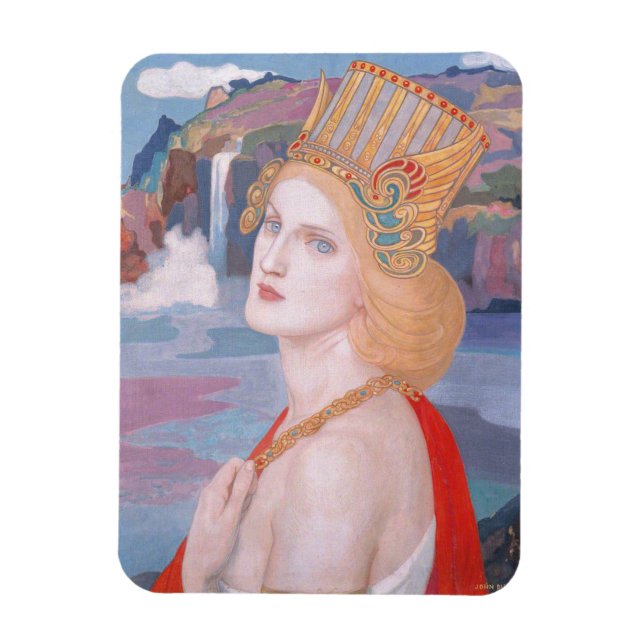 Aoife, c. 1914 von John Duncan Magnet (Vertikal)