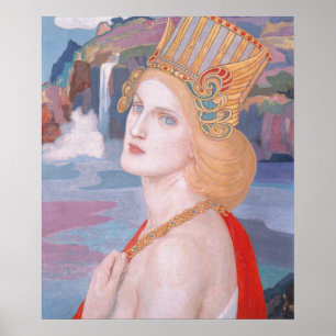 Aoife, c. 1914 von John Duncan Poster