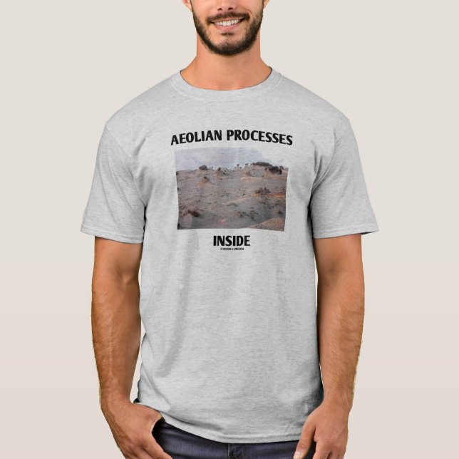 Äolische Prozesse im Inneren (felsige Landschaftse T-Shirt (Vorderseite)