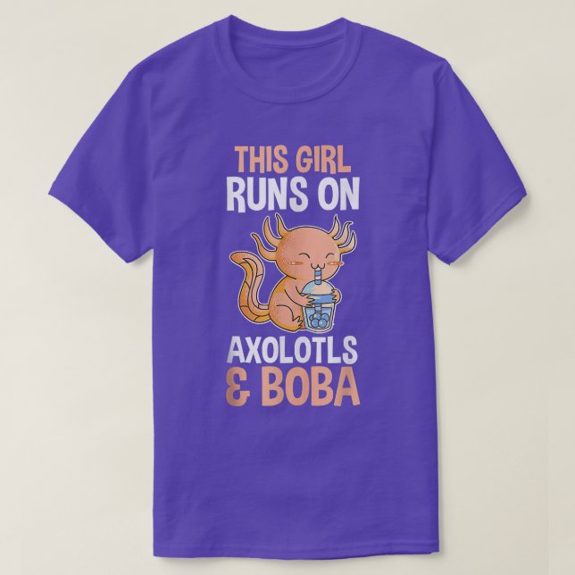 Aolotl Bubble Tea  T-Shirt (Design vorne)