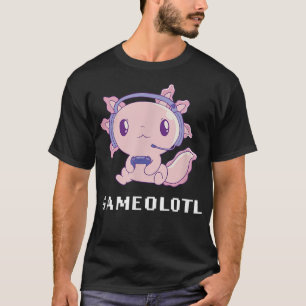 Aolotl Gamer Gaming Gameolotl Aolotls Kawaii Japan T-Shirt