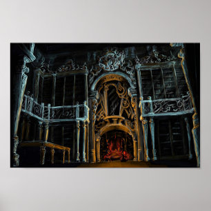 Aon's Library Poster