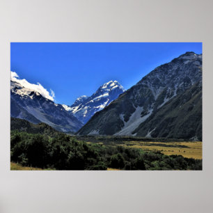 Aoraki im Tal Poster