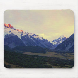 Aoraki/Mount Cook, Neuseeland, bei Sunrise Mousepad