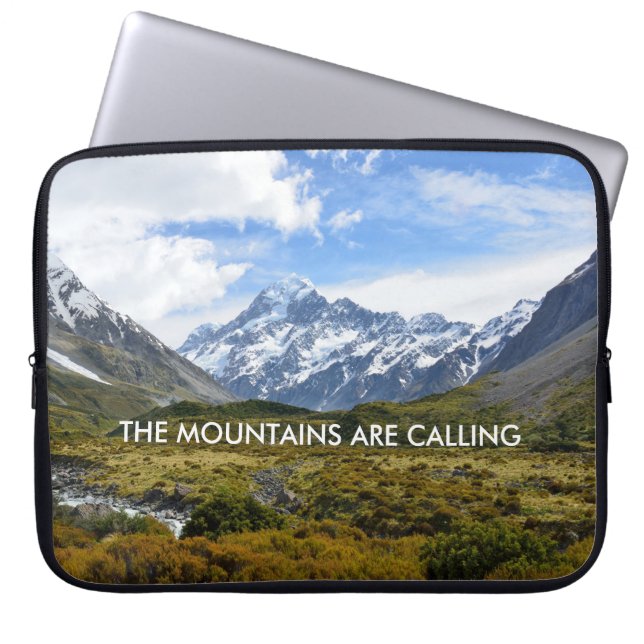 Aoraki/Mount Cook Neuseeland Laptopschutzhülle (Vorderseite)