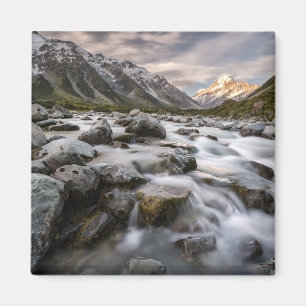 Aoraki Mt. Koch-Nationalpark Neuseeland Magnet