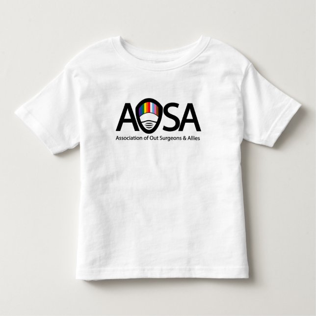AOSA Kleinkind T - Shirt (Vorderes Logo) (Vorderseite)