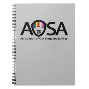 AOSA Spiral Foto Notebook (grau) Notizblock