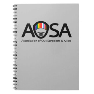 AOSA Spiral Foto Notebook (grau) Notizblock