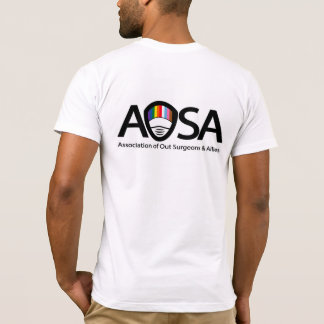 AOSA-T - Shirt (Vorder- und Rückseite des Logos)