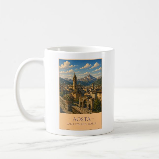 Aosta Kaffeetasse (Links)
