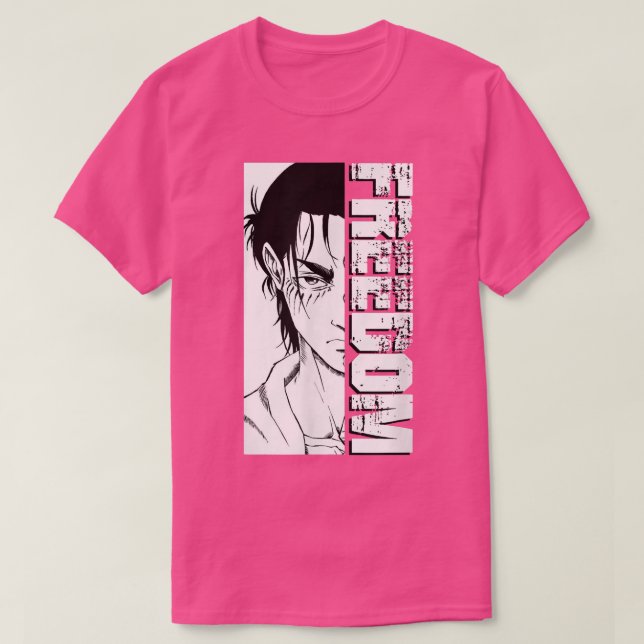 AOT Anime Manga Otaku Style Eren Tokyo FanArt Top (Design vorne)