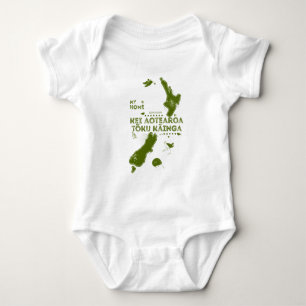 Aotearoa ist meine Zuhause Baby Strampler