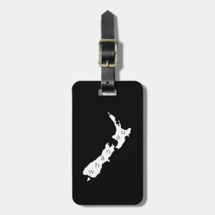 Aotearoa Neuseeland Land, Whānau in Māori Gepäckanhänger