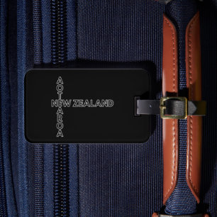 Aotearoa Neuseeland, NZ Kiwi Design, benannt  Gepäckanhänger