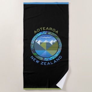 AOTEAROA NEUSEELAND STRANDTUCH