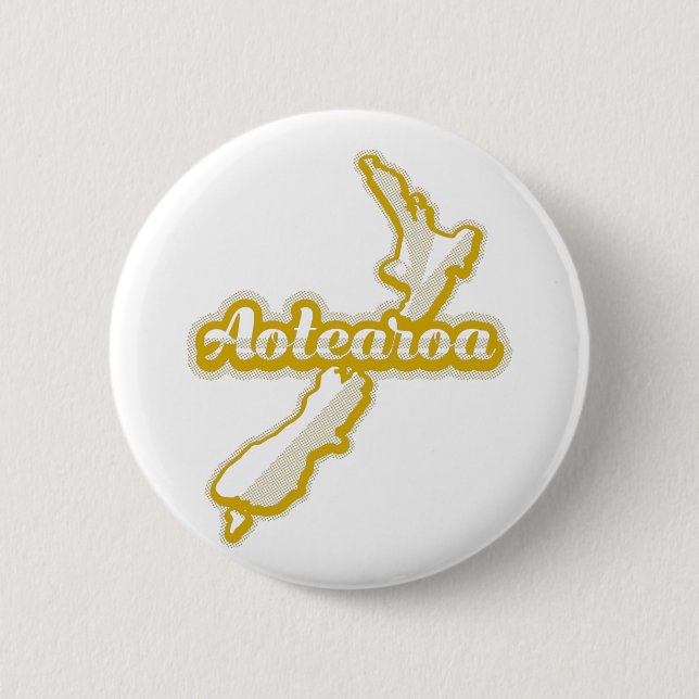 AOTEAROA NZ MAP BUTTON (Vorderseite)