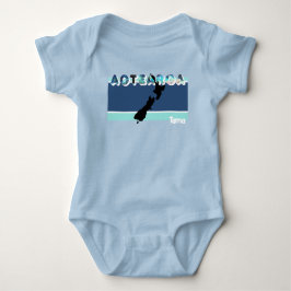 AOTEAROA PAUA KIWI NEUSEELAND LAND MAORI NAME BABY STRAMPLER