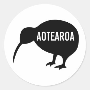 Aotearoa Runder Aufkleber