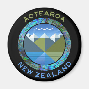 AOTEAROA SÜDINSEL NEUSEELAND MAGNET