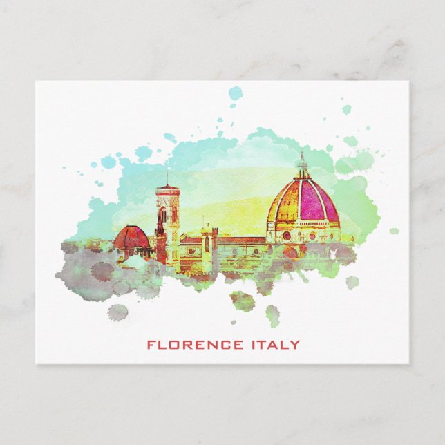 *~* AP12 Florenz Italien Firenze Italia Künstleris Postkarte (Vorderseite)