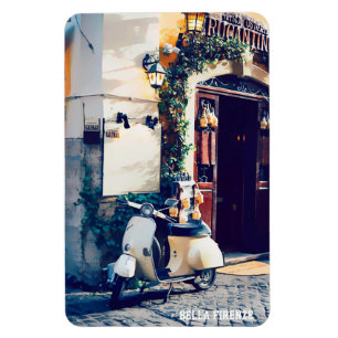 * AP12 Italia Scooter Florence Italian Cobblestone Magnet