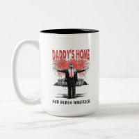 *~* AP16 - Trump Daddy ist zu Hause  MAGA Weißen H