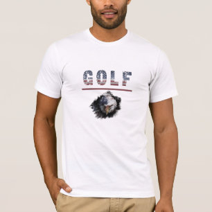 *~* AP16 USA Flaggenstaat American GOLF EAGLE Patr T-Shirt