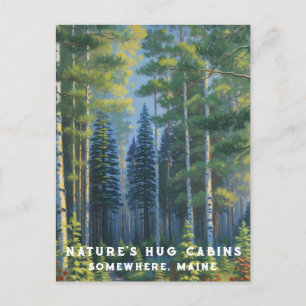 *~* AP49 Naturwaldparcours Postkarte