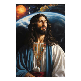 *~* AP50 Fantasy Universe mit Planet Earth Fotodruck