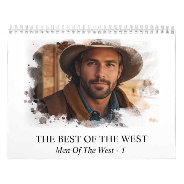 *~* AP59 Men Man Wild West Cowboy 1 Kalender (Titelbild)