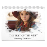 *~* AP59 Women Wild West Cowgirl 2 Kalender