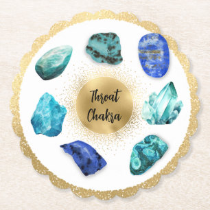 *~* AP64 Emoto Water Throat Chakra Untersetzer