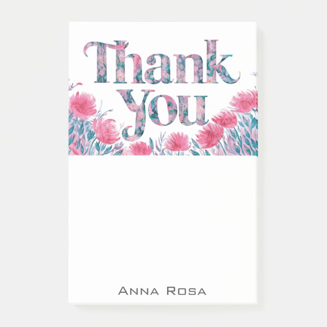 *~* AP85 Dankbarkeitsmanifestation Post-it Klebezettel (Vorderseite)